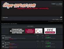 Tablet Screenshot of gforum.giga-server.com